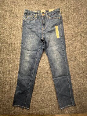 Universal Thread high rise skinny womens jeans size 6/28 stretch med wash blue
